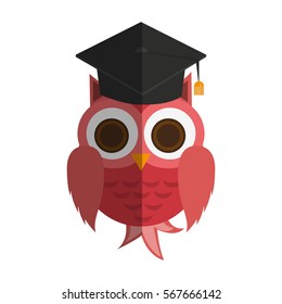 owl cartoon icon
