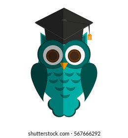 owl cartoon icon