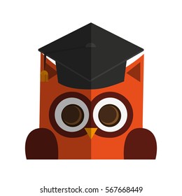 owl cartoon icon