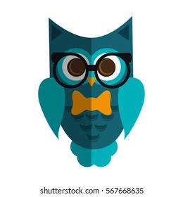 owl cartoon icon