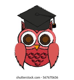 owl cartoon icon