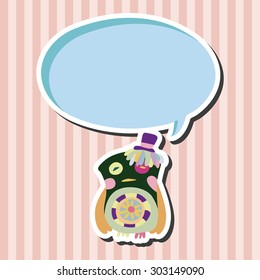 owl cartoon theme elements vector,eps