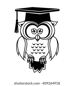 Owl character design 
