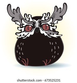 The Owl Character Design. Owl art by hinghoi