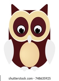 Owl codger Bird vector eps