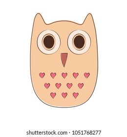 The Owl is cute