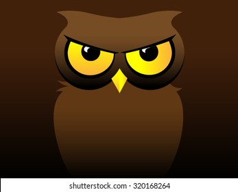 owl design vector eyes
