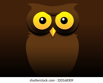 owl design vector eyes
