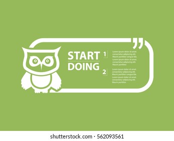 Owl design,clean vector