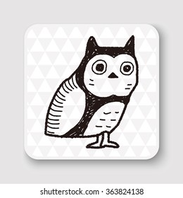owl doodle