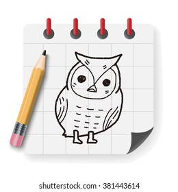 owl doodle
