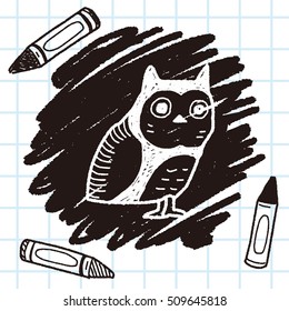 owl doodle