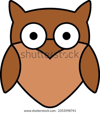 owl dreadful bird animal dead Outline