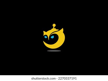 The Owl Droid Logo Design