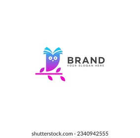 owl education logo Design Template Vector icon
