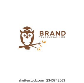 owl education logo Design Template Vector icon