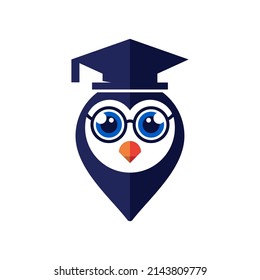 Owl Education Logo Vector Illustration Stock Vector (Royalty Free ...