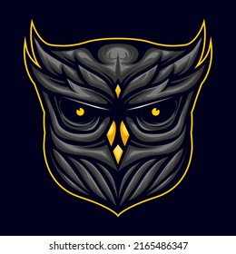 Equipos de juegos de logotipos de ovotipos de ovoides de ovoestografía de Owl Esport