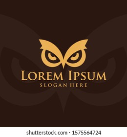 Owl Eye Professional Vector Logo Template