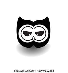 Owl face images are suitable for use in various designs.