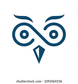 Owl Face Logo