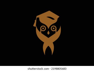 Plantilla de diseño del logotipo Smart Intelligent Logo X de OWL Graduado