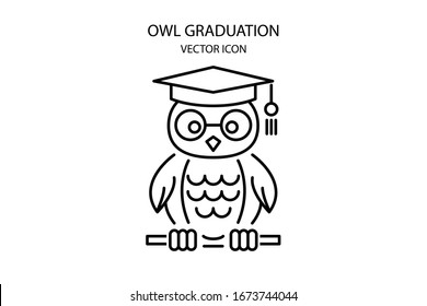 Owl graduation design, owl bachelor