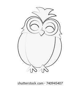 owl happy cute icon image 