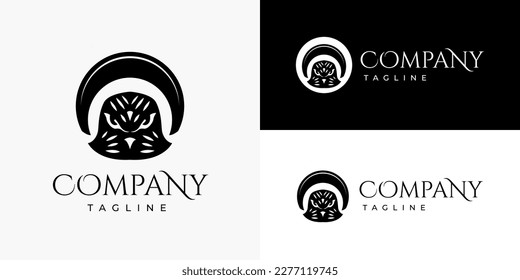 Concepto de plantilla de diseño de logotipo de ojivas para la empresa de marca