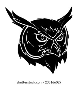 Owl Head Tattoo