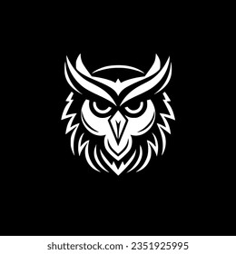 Owl - High Quality Vector Logo - Vector illustration ideal for T-shirt graphic