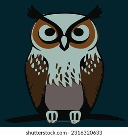 OWL is a high-quality vector graphics, this design is both scalable and customizable. Whether you're using it for a logo, a sticker, or a t-shirt design, Mr. Owl's timeless charm won't disappoint. 