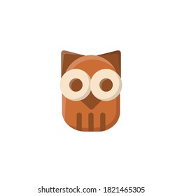 Owl Icon , Autumn Symbol.