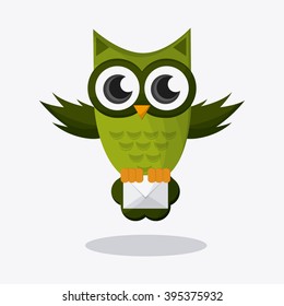 Owl icon design