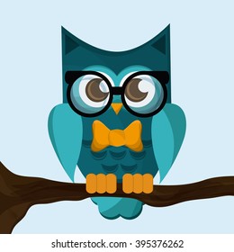 Owl icon design