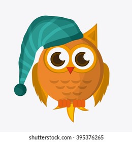 Owl icon design