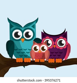 Owl icon design