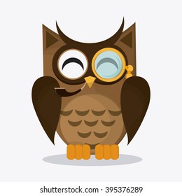 Owl icon design