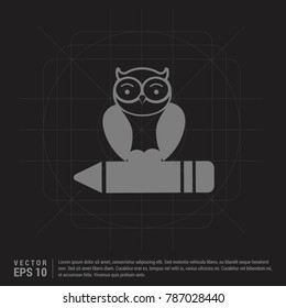 Owl Icon - EPS 10