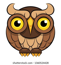 owl icon - owl isolated