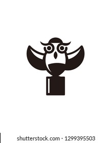 owl icon logo