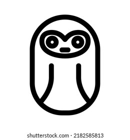 owl icon or logo isolated sign symbol vector illustration - high quality black style vector icons
