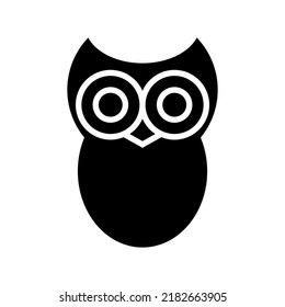 owl icon or logo isolated sign symbol vector illustration - high quality black style vector icons

