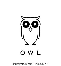 owl icon symbol design vector