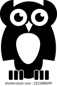 símbolo de icono owl símbolo de signo ilustración vector ilustración en fondo blanco..eps
