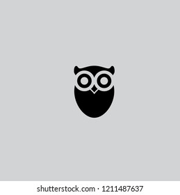owl icon vector 