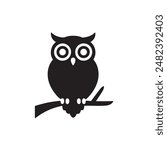 Owl icon vector art design 