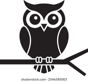 Owl icon vector art design
