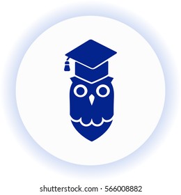 Owl  icon. Vector design.