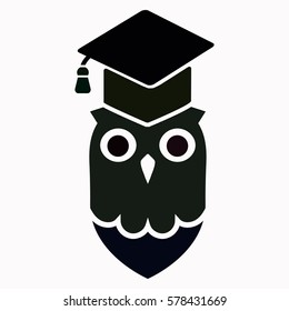 Owl  icon. Vector design.
